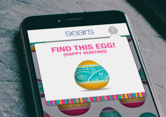 Role: Project Manager <br /> By texting in holiday-themed keywords into Sears & Kmart's shortcodes, customers received surprise and delight experiences that revealed mobile coupons that they could add to their mobile wallet for use in-store. The reveal engagements were created for supporting promotions around St. Patrick's Day, Easter, and Mother's Day.